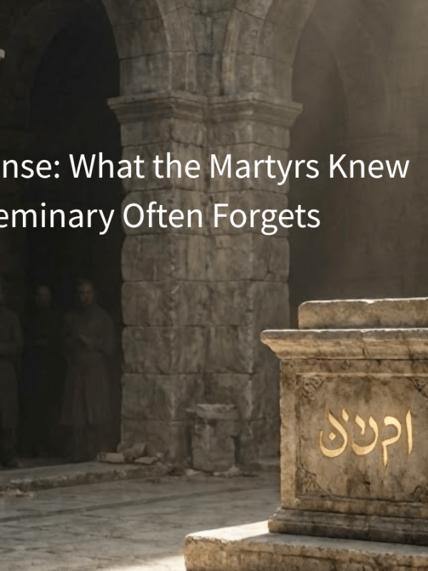 A Ready Defense: What the Martyrs Knew That Seminary Often&nbsp;Forgets